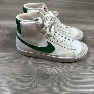 Nike Kids Sneakers White and Green